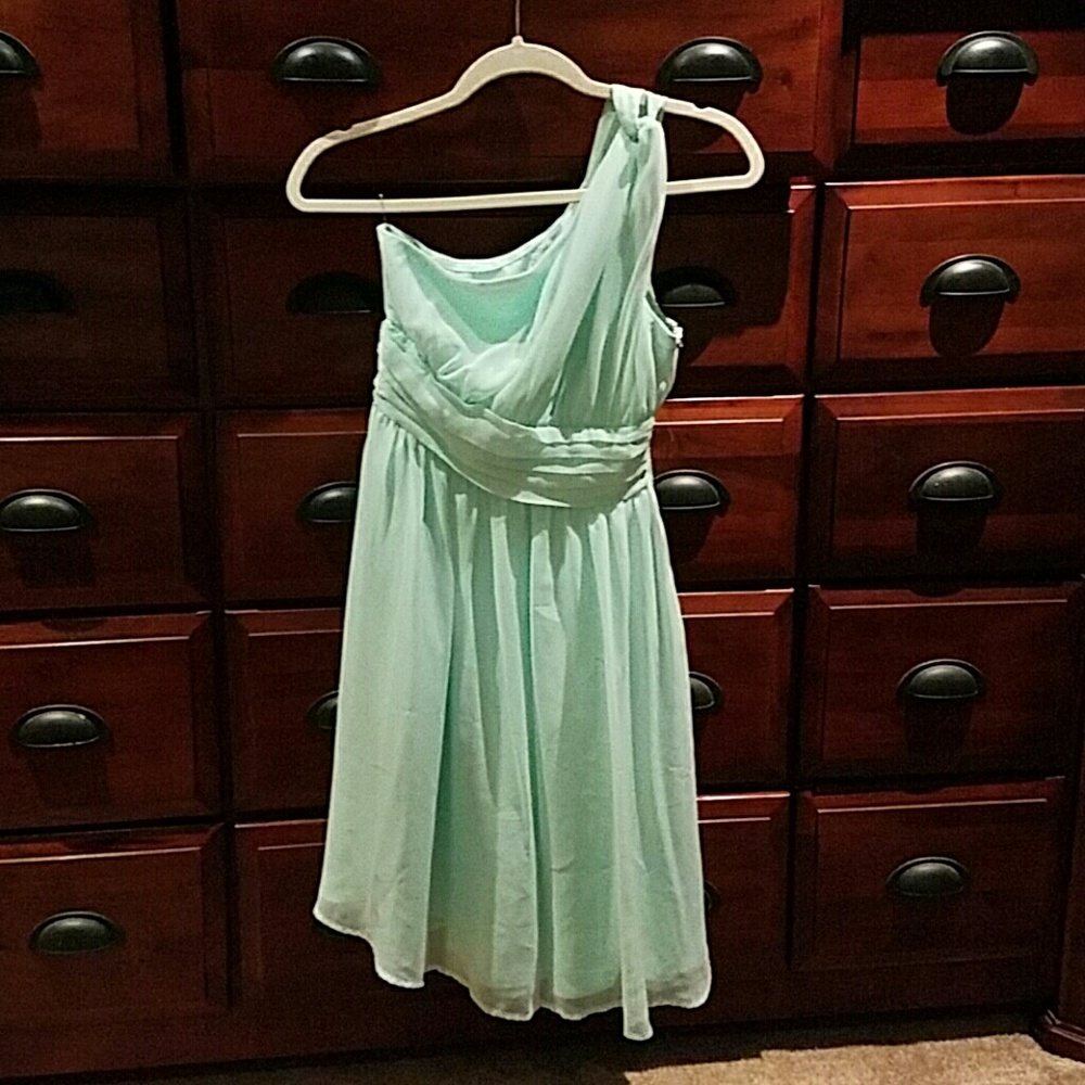 Mint Green Dress